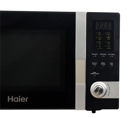 Haier 32100BEGB 32 Liters GRILL SERIES Microwave Oven Re-heating-Grilling-Cooking, Digital Control with Grill function